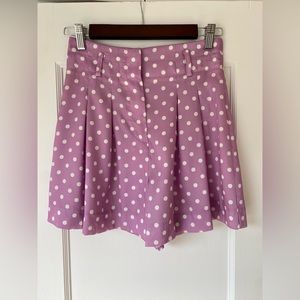 ZARA Lilac Shorts